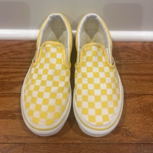 Vans classic slip-on checkerboard shoes